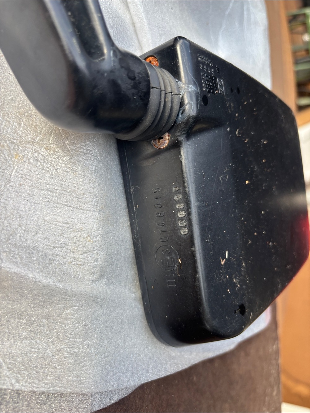 Jeep Black Side Mirror Pair with Convex Insert - Picture 6 of 7